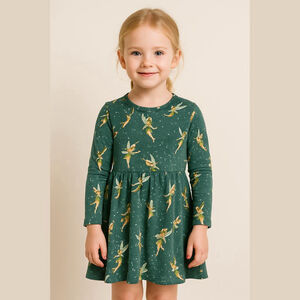 Disney Tinkerbell Long Sleeve Dress - Size M